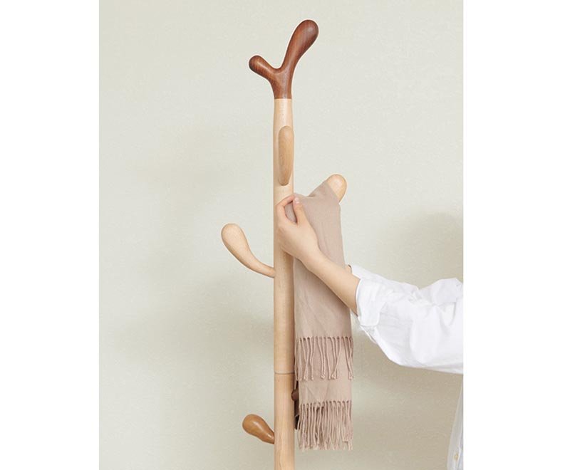 Tree Bud Shape Coat Rack