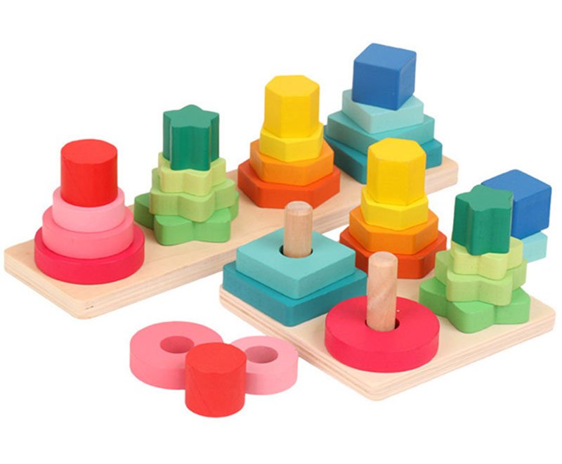 Wooden Shape Sorting Toys