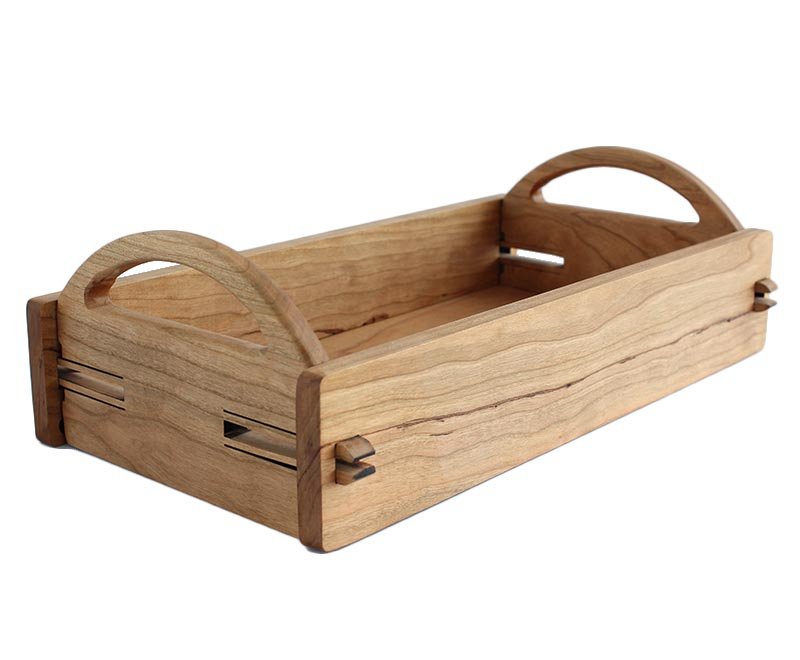 Wood Serving Long Tray