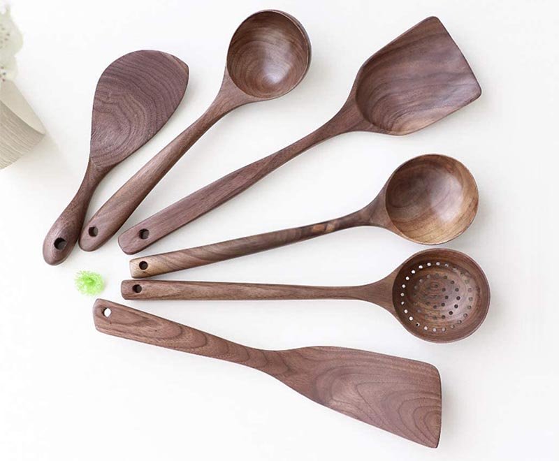 Wooden Kitchen Utensils Se