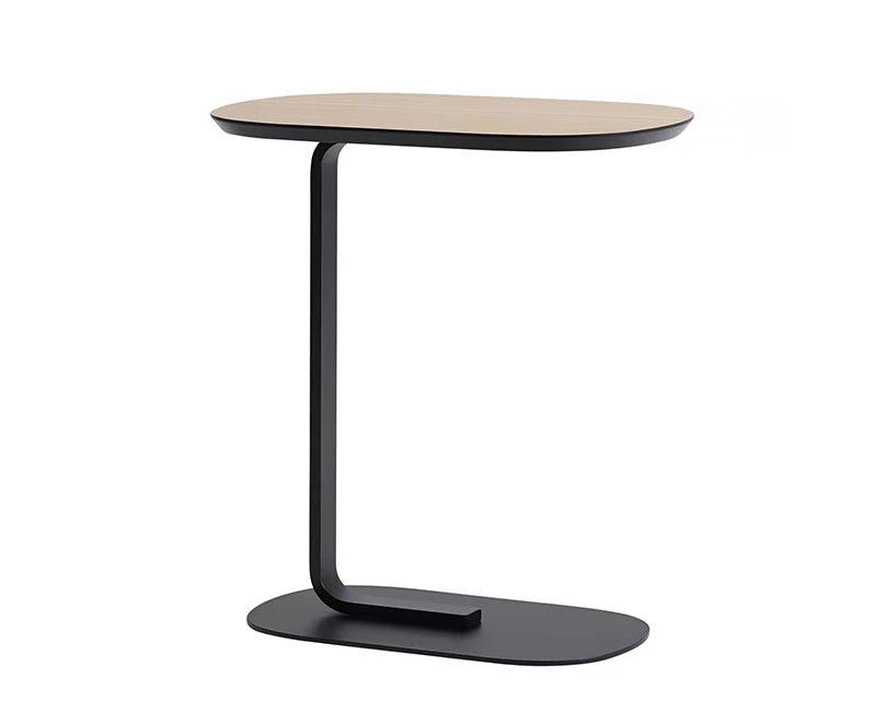 Metal Potable Z-Side Table